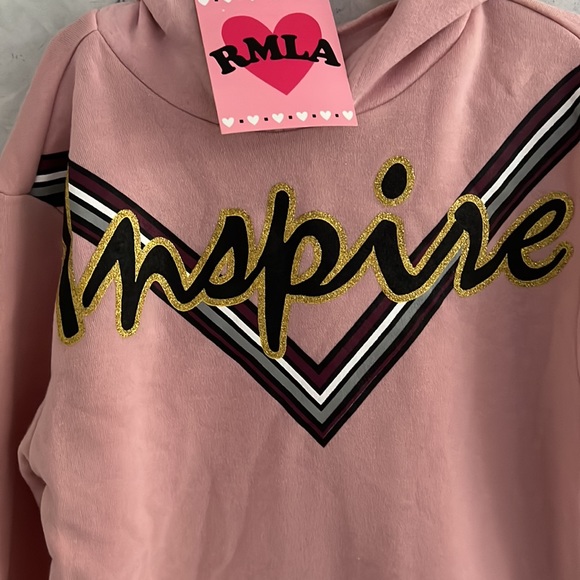 Girls NWT Logo Hoodies, size 10 - Picture 2 of 5